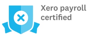 Xero Payroll Certified Badge Logo